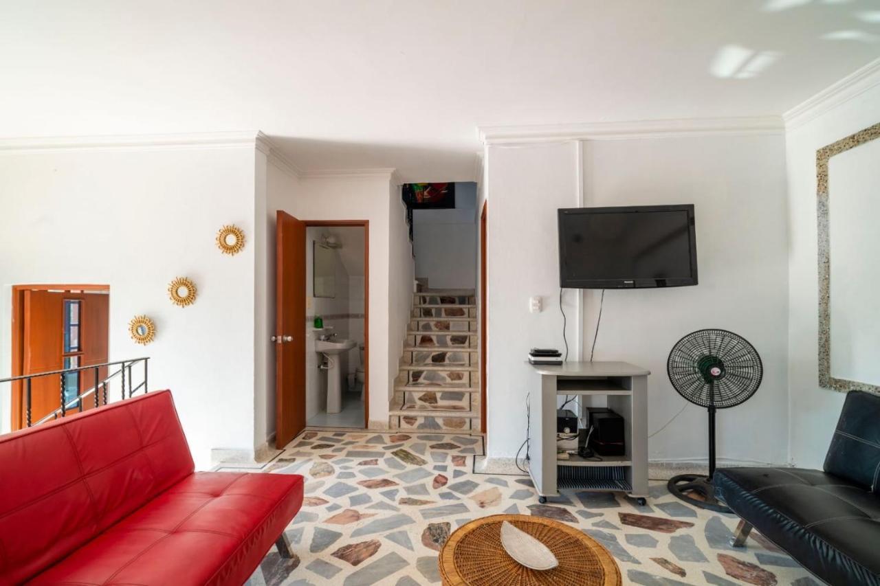 Hotel Cabanas Villa Roca, Rodadero ซันตามาร์ตา ภายนอก รูปภาพ